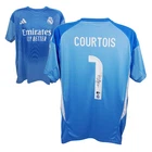Thibaut Courtois Signed Real Madrid Soccer Jersey #1 with Beckett COA