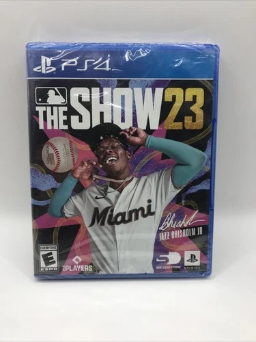 MLB The Show 23 (PS4 PlayStation 4, 2023) New Sealed (Torn Wrap)(Loose Disc)