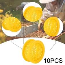 10Pcs Queen Bee Cages Sturdy Protector Beekeeping Equipment for Beekeepers