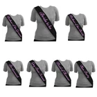 Black Hen Night Party Sashes Bride To Be Bridesmaid Mother Of Maid Of Sash GIRLS