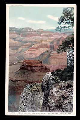 c1920 Fred Harvey Hopi Point east view Grand Canyon Arizona