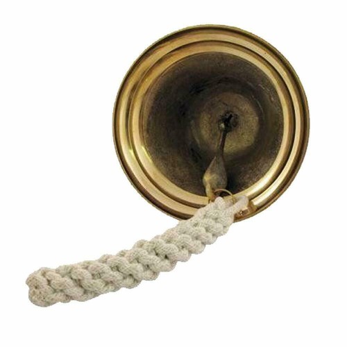 Vintage Last Order Wandmontage Schiffsglocke/Messing Hängel mit robustem Seil 3" - Bild 12 von 13