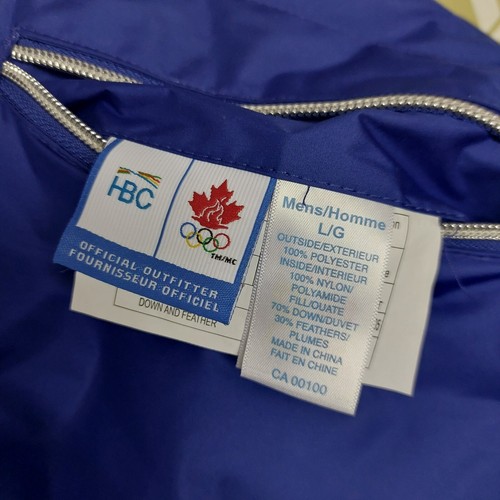 HUDSONS BAY COMPANY HBC Body Warmer Gilet 2005 Olympics Official Canada RARE - Bild 10 von 17