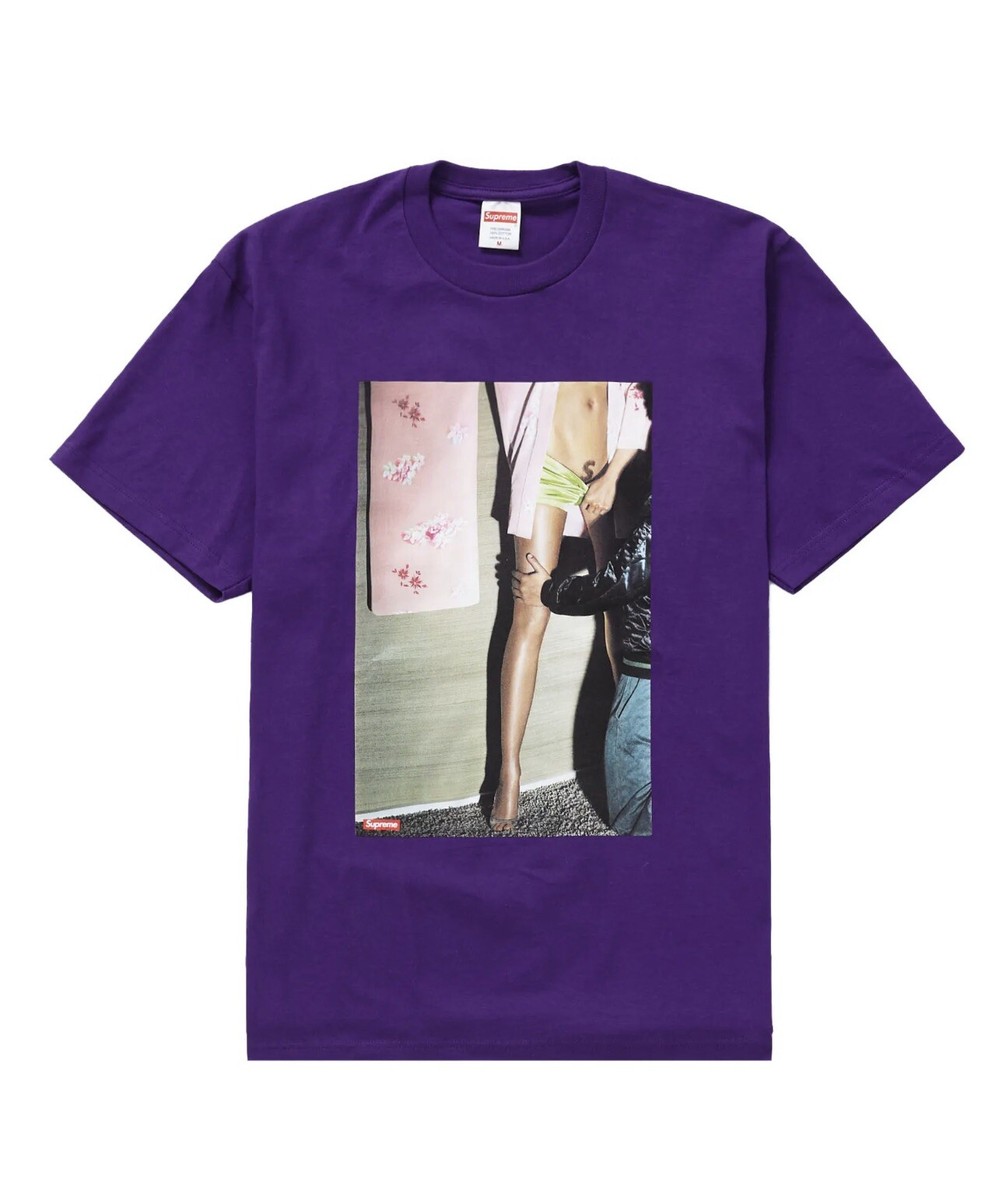 Supreme Model S Tee SS22 Purple￼ Size Large￼ New Sealed Tags