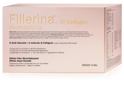 LABO Fillerina Biorevitalizing 3D Collagen Behandlung Filler Gesicht Grad 5 Bio
