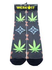 Unisex Long Socks Printed Leaf 420 High Pattern 3D Trendy Design Stoner Gift