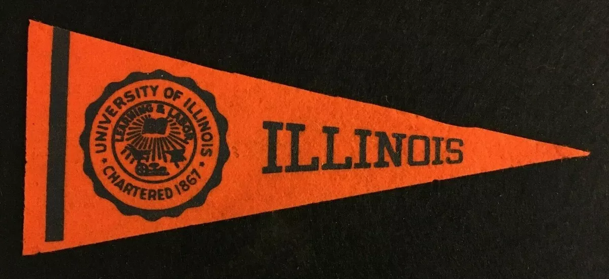 Illinois Fighting Illini Full Size Pennant