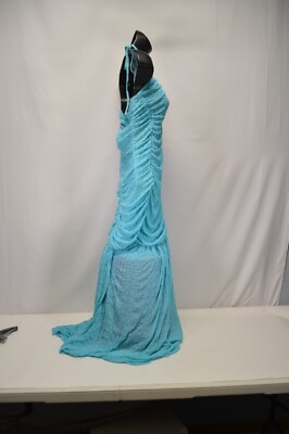 ganni blue maxi dress Green | Wrap Front Midi Dress