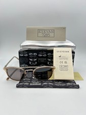 Eyevan 7285 Polarized Sunglasses 743 3231 Brown Silver Titanium 48 23 145