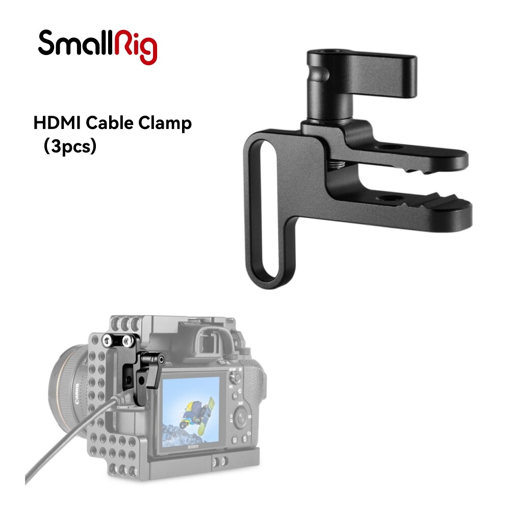 SmallRig HDMI Cable Clamp (3pcs) for Sony a7II/a7RII/a7SII 1679