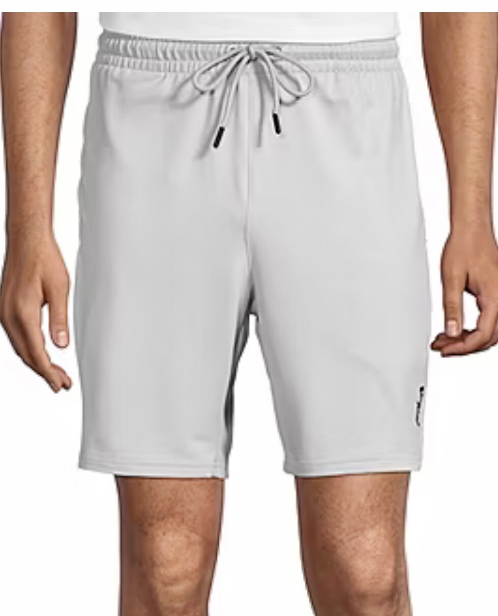 PANTALONCINI DA UOMO FILA CADENCE ATLETICI COLORE ARGENTO NUOVI CON ETICHETTE TAGLIA XXL PREZZO AL DETTAGLIO $35