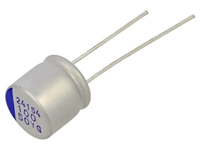 YG1H107M1009MBB Kondensator: Hybridausführung THT Rastermaß: 5mm -55-125°C