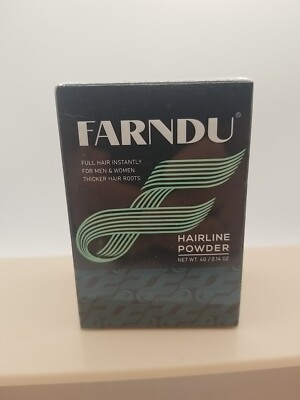 DARK BLONDE Hairline Powder: Fuller Looking Hair & Roots. Wind/sweat Resistant 