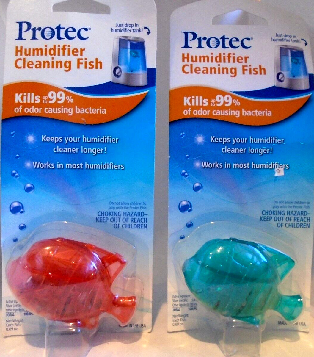 Protec Humidifier Cleaning Fish - 0.09 oz - 2 Pack