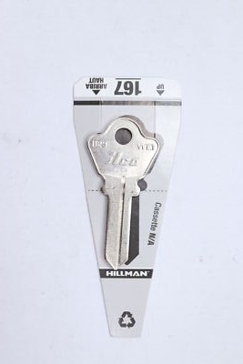 Hillman KeyKrafter House and Office Universal Key Blank 167 WE1 5935358