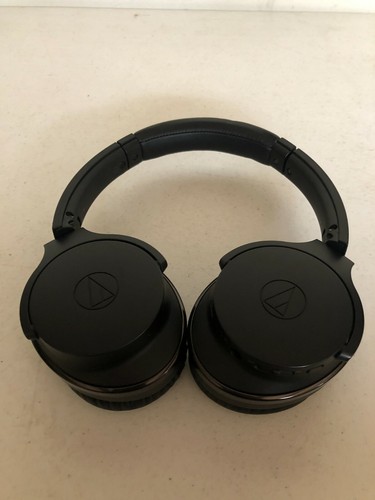 Audio-Technica ATH-ANC900BT QuietPoint Wireless Active headphones - Black |  eBay