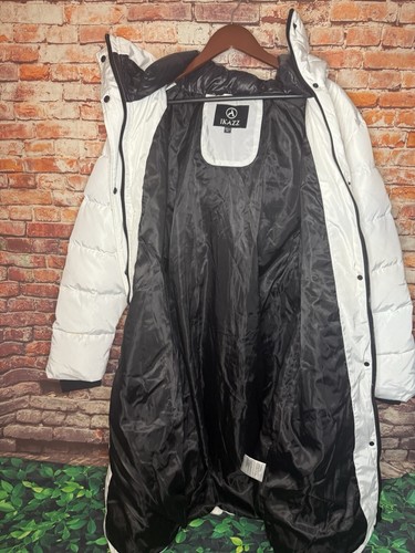 IKAZZ Thickened Warm Insulated Jacket with Hood White Women’s Size XXL - Picture 4 of 8