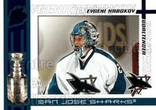 2003-04 Pacific Quest for the Cup Blue #90 Evgeni Nabokov