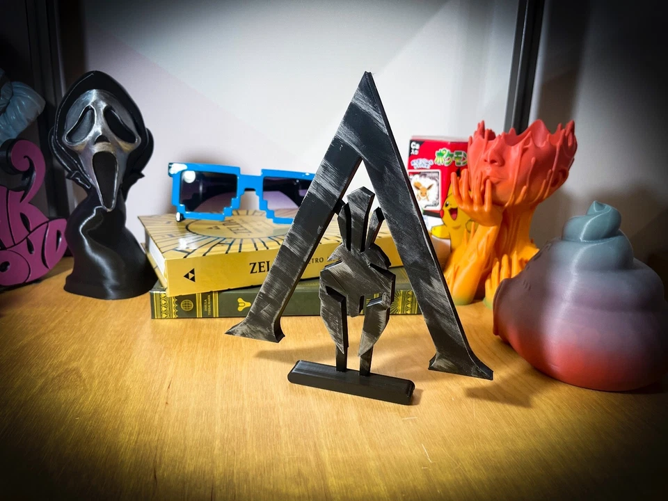 Figura de acción Assassin's Creed Odyssey Nerd Geek edición de colección de regalo Fan Art Foto 4 de 4