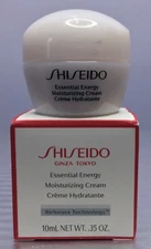 SHISEIDO Essential Energy Moisturizing Cream Deluxe Travel Mini 0.35 oz / 10 mL