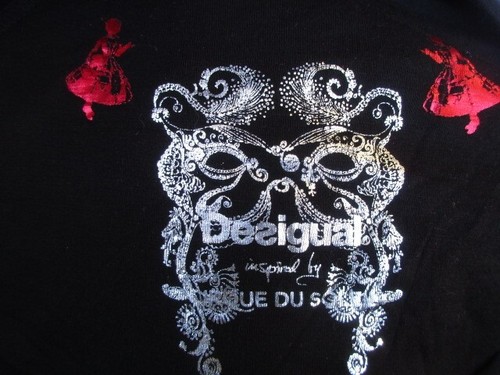 T-shirt femme collector Desigual Le cirque du Soleil Taille S - Picture 5 of 5