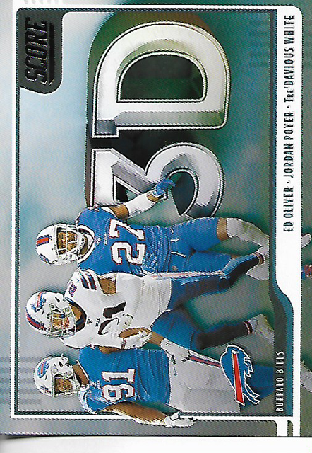 2020 Score Buffalo Bills 3D Insert Card | eBay