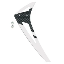 Microheli Carbon Fiber Vertical Fin "G" Style (WT) - BLADE REVOLUTION 235 CP