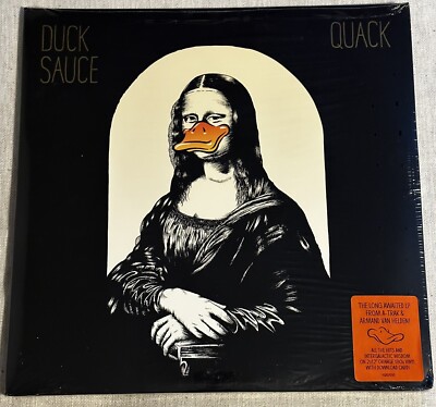 Duck Sauce Quack Rare First Pressing Orange 2xLP Sealed A-Trak Armand Van Helden