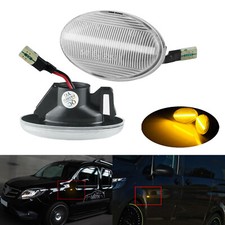 2x Klar Blinkerleuchte Blinker Seitenblinker f&uuml;r Mercedes-Benz Vito Tourer W447