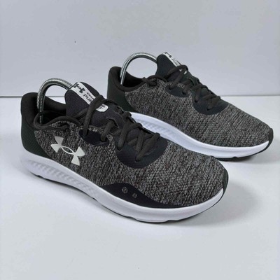 UNDER ARMOUR Charged Assert 10 Mens 9 Gray Comfort Athletic Shoes Sneakers