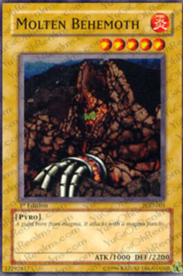 Molten Behemoth - PGD-001 - Common - 1st Edition x3 - Moderately Played