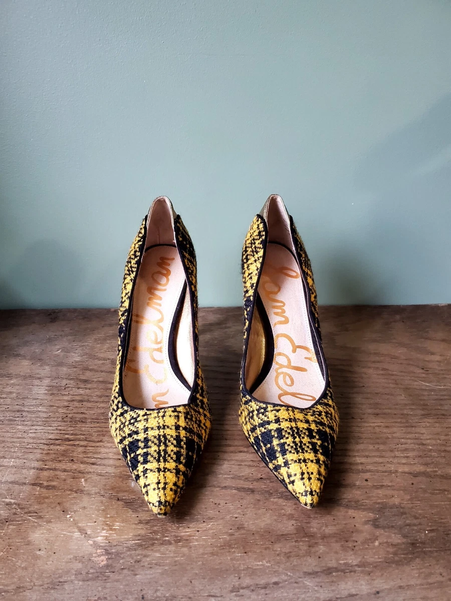 Sam edelman yellow heels new arrivals