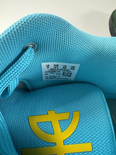 PUMA Rise Nitro Dominayton PE Basketball Shoes Blue Green Men’s Sz 10 *NEW* $130 - Picture 10 of 11