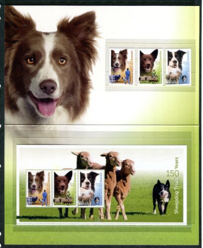 2022 Sheepdog Trials 150 Years - Post Office Pack with Stamps & Mini Sheet - 第 1/2 張圖片