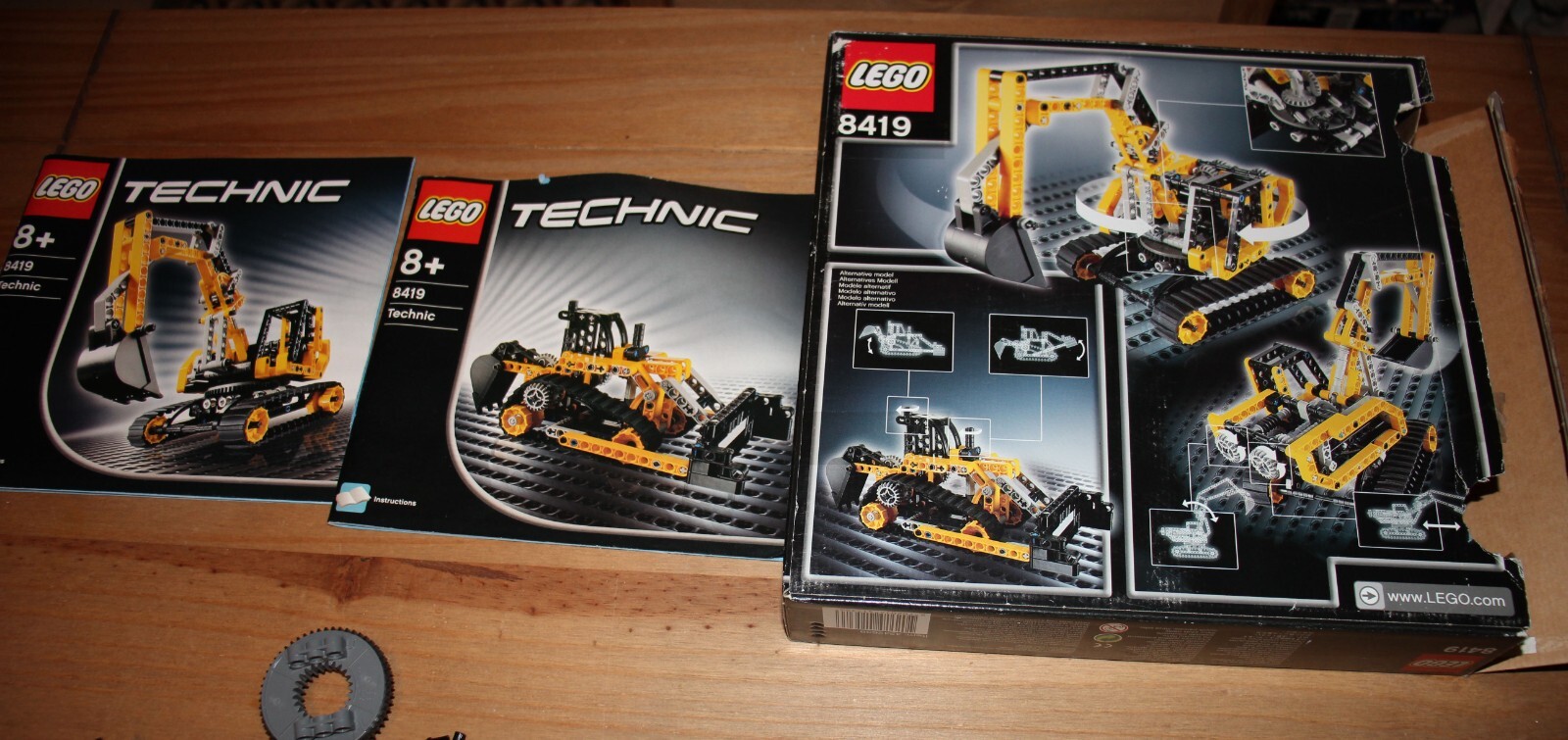 Lego Technic Excavator 8419 , 8419 Excavator – FNUYV