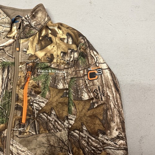 Field & Stream Real Tree No Scent Silver Jacket Size Large 100% Polyester Hunt - Picture 9 of 14