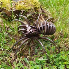 Spinne 3D Edelrost Gartendeko Figur Tier Insekt Rost Optik