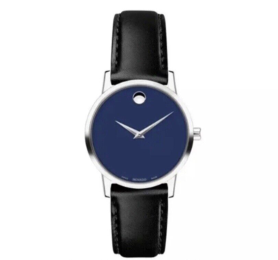 BRAND NEW Movado Woman\'s Watch Movado Museum Classic Stainless Steel Blue Dial Watch  main image 4