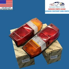 GENUINE OEM TOYOTA LAND CRUISER 70 FJ70 FJ73 FJ75 HJ75 REAR TAIL LAMP LENS SET