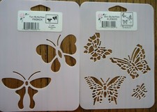 Stencil Butterfly Butterflies StenSource Crafts paint chalk cards journal
