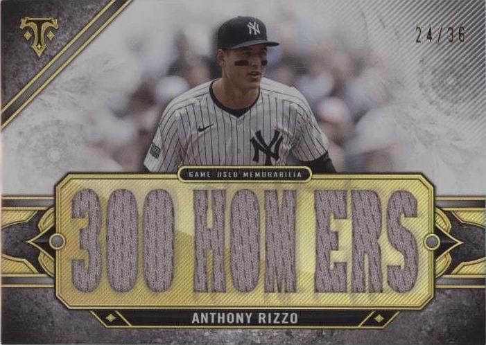 2024 Topps Triple Threads - Anthony Rizzo #TTR-RIZ5 - 1 of 1