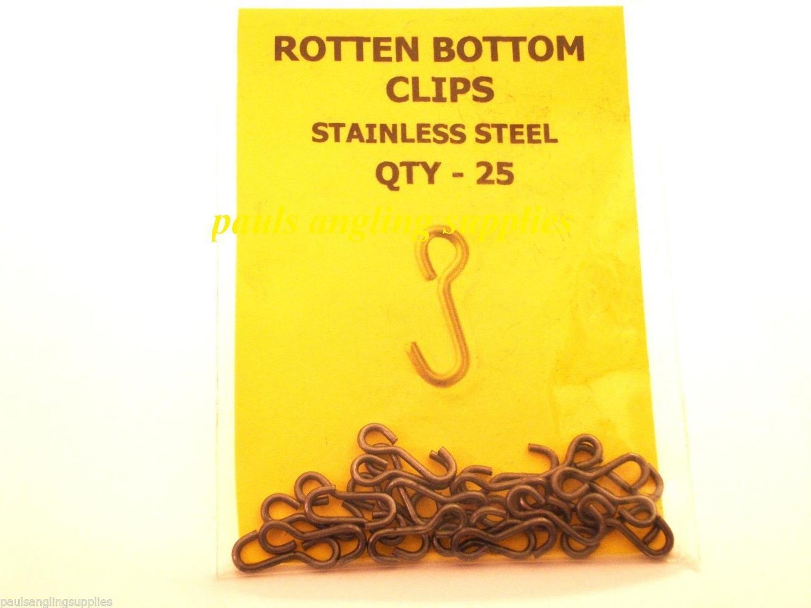 CJ Yellow Label ECO Rotten Bottom Clips Stainless Traces Rigs Sea