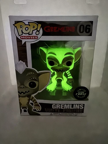 funko pop gremlins Limited Edition Glow In The Dark Chase #06 Damaged Box