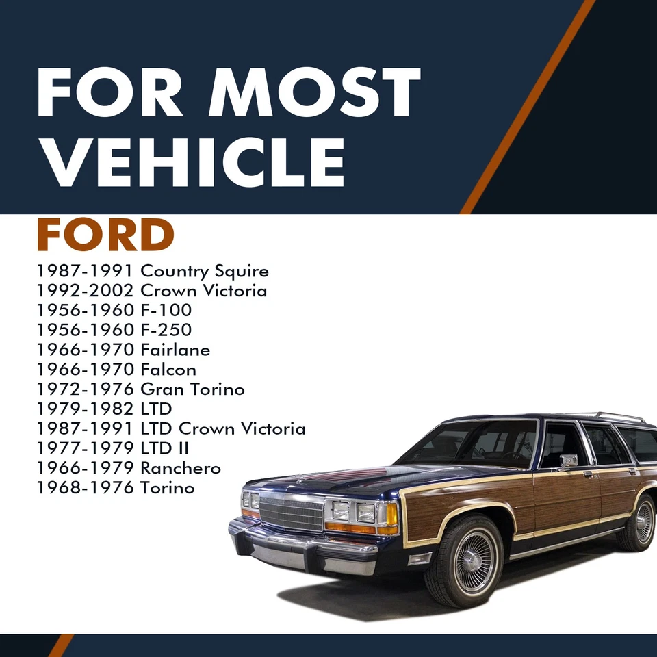 Pair of 2 Rear Complete Shock Absorber Kit For 1966-1979 Ford Ranchero - Image 2 of 4