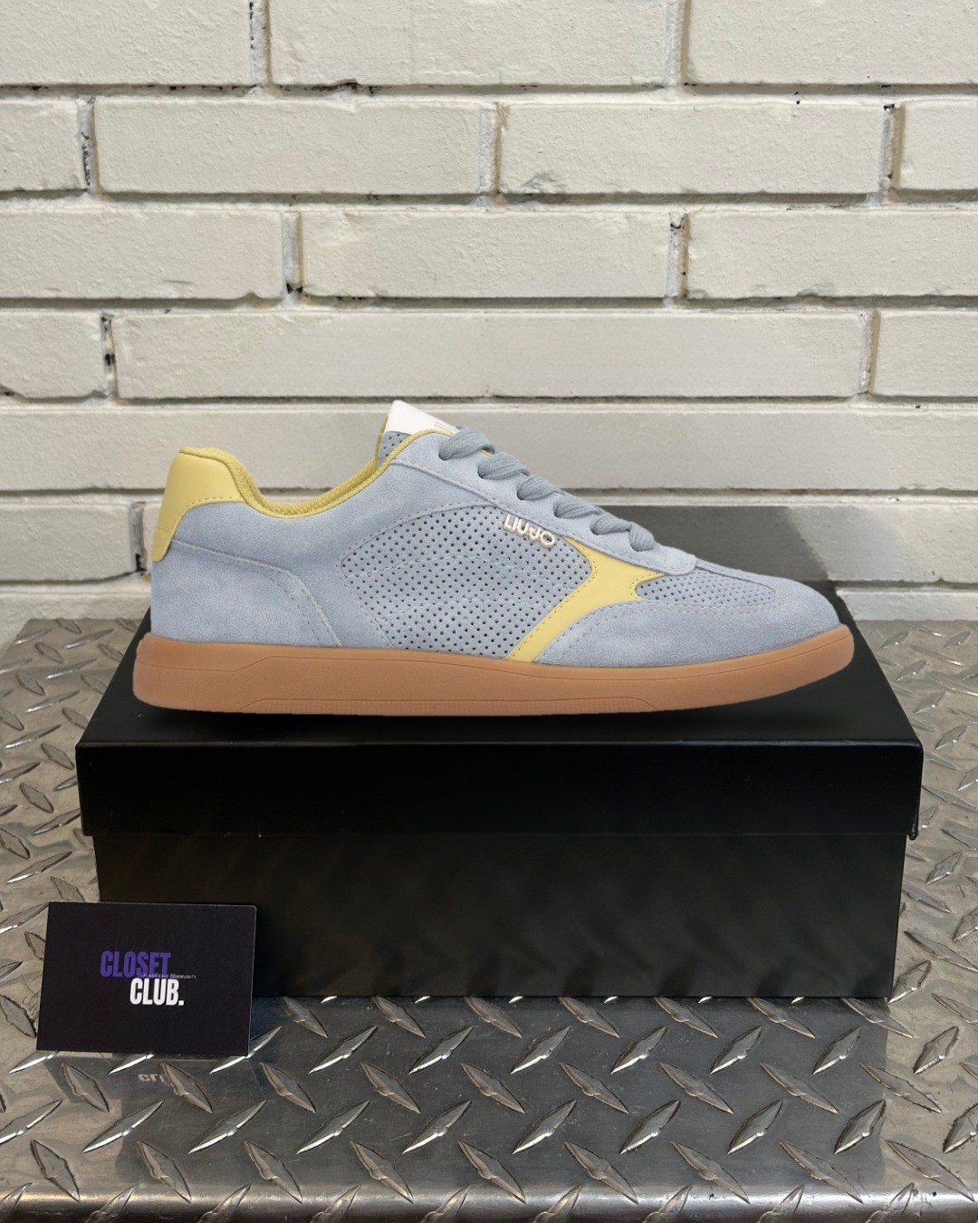 Liu Jo CONNOR 01 Sneakers Women Lemon Yellow NEW