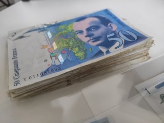 60 French 50 Franc Banknotes (Pre Euro) – Vintage Job Lot – 2 Consecutive Pairs