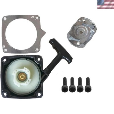 Hangkai 2HP/3.5HP Outboard Recoil Starter Kit with Metal Gasket & Screws