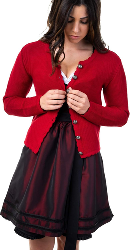Manteau Long En Coton Rouge - Taille XL Femme - Style Trench Coloré - Neuf Sans étiquettes