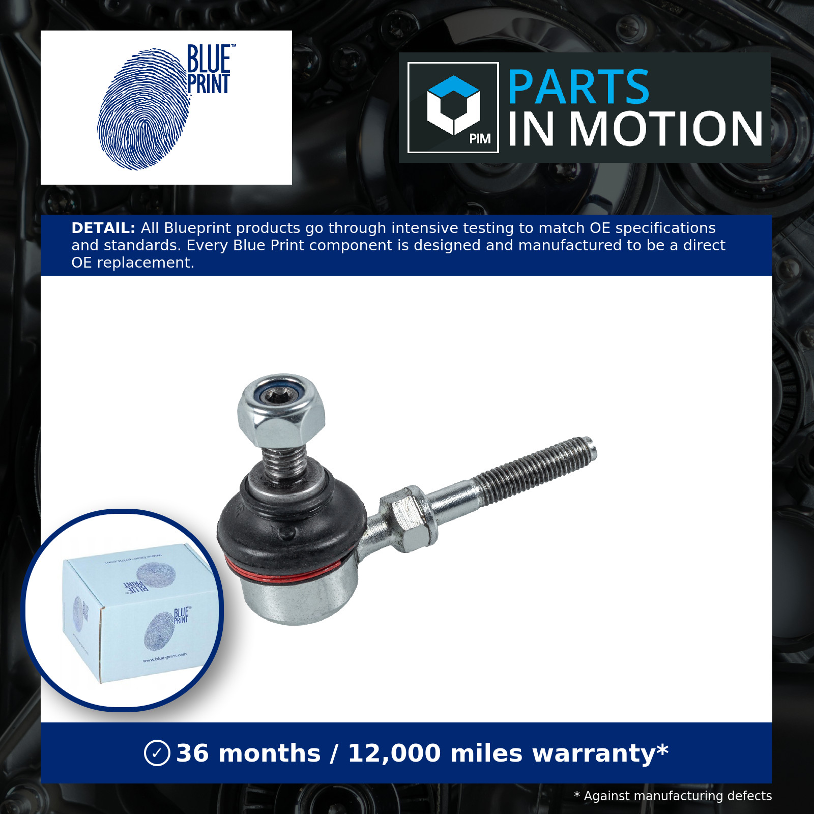 Anti Roll Bar Link Front Left or Right ADC48568 Blue Print Stabiliser Drop Link
