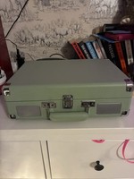 Crossley cruiser portable record player, CR8005D-TU. Used. original box and psu